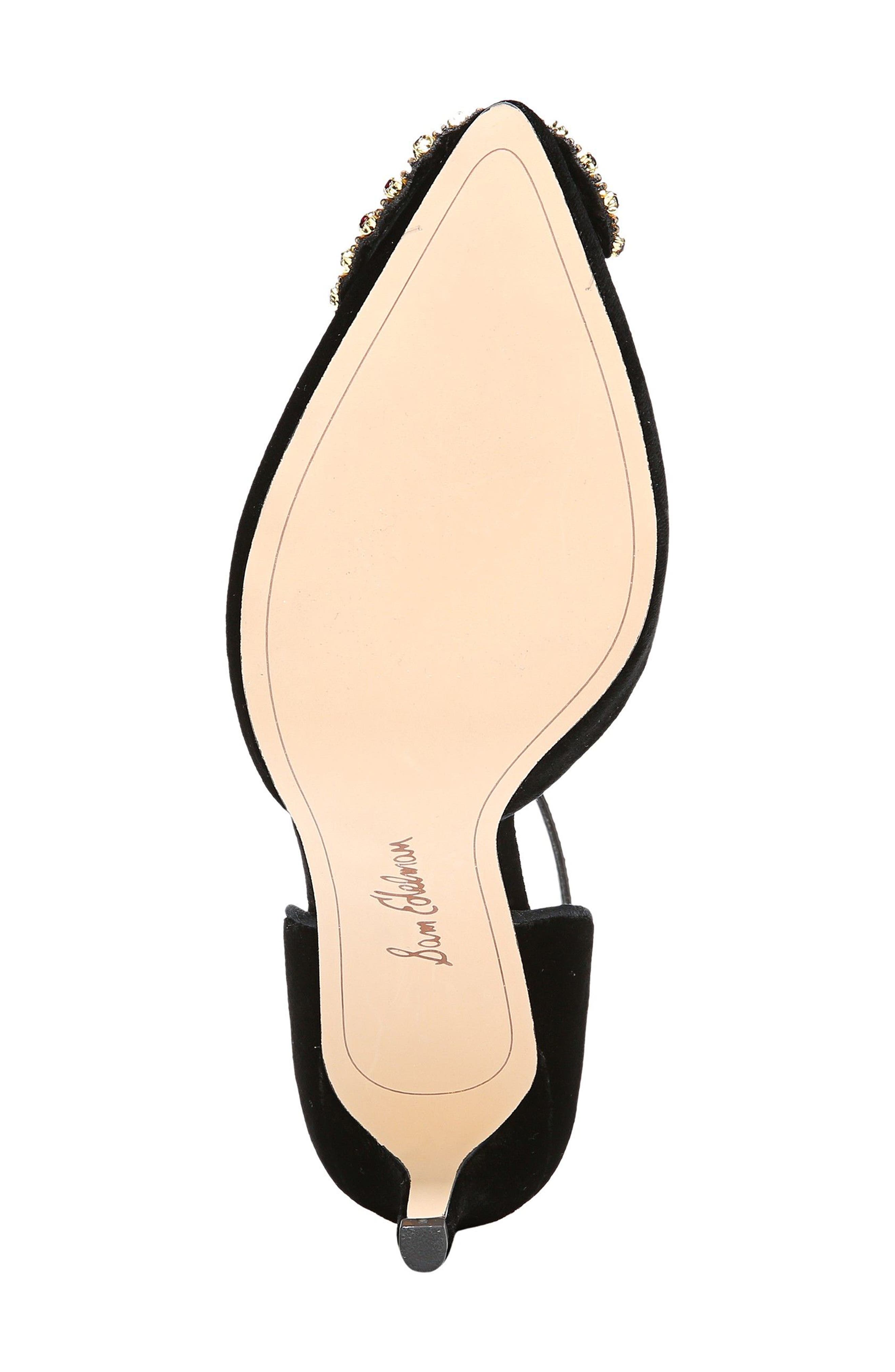 Tabby Embellished Pump, Alternate, color, BLACK VELVET