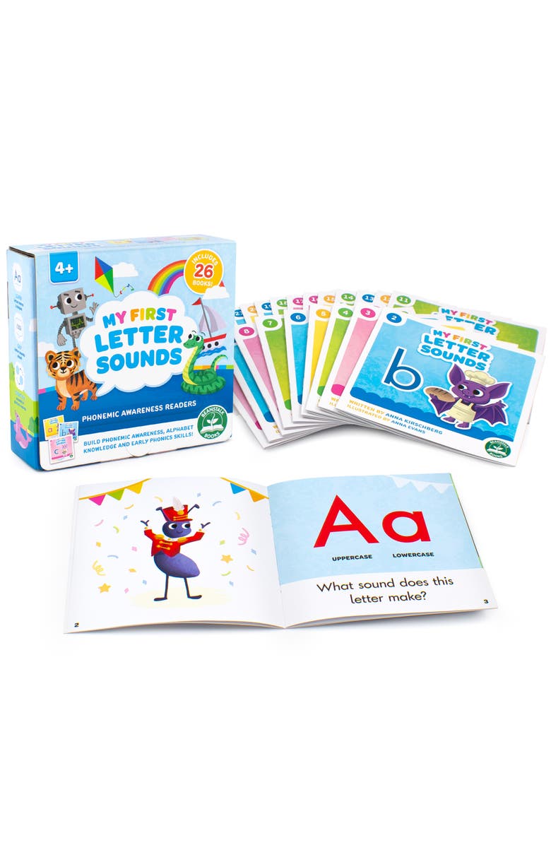 Junior Learning My First Letter Sounds 26 ABC Picture Book Set, Main, color, Multicolored