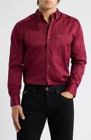 Ariat Solid Twill Fitted Shirt