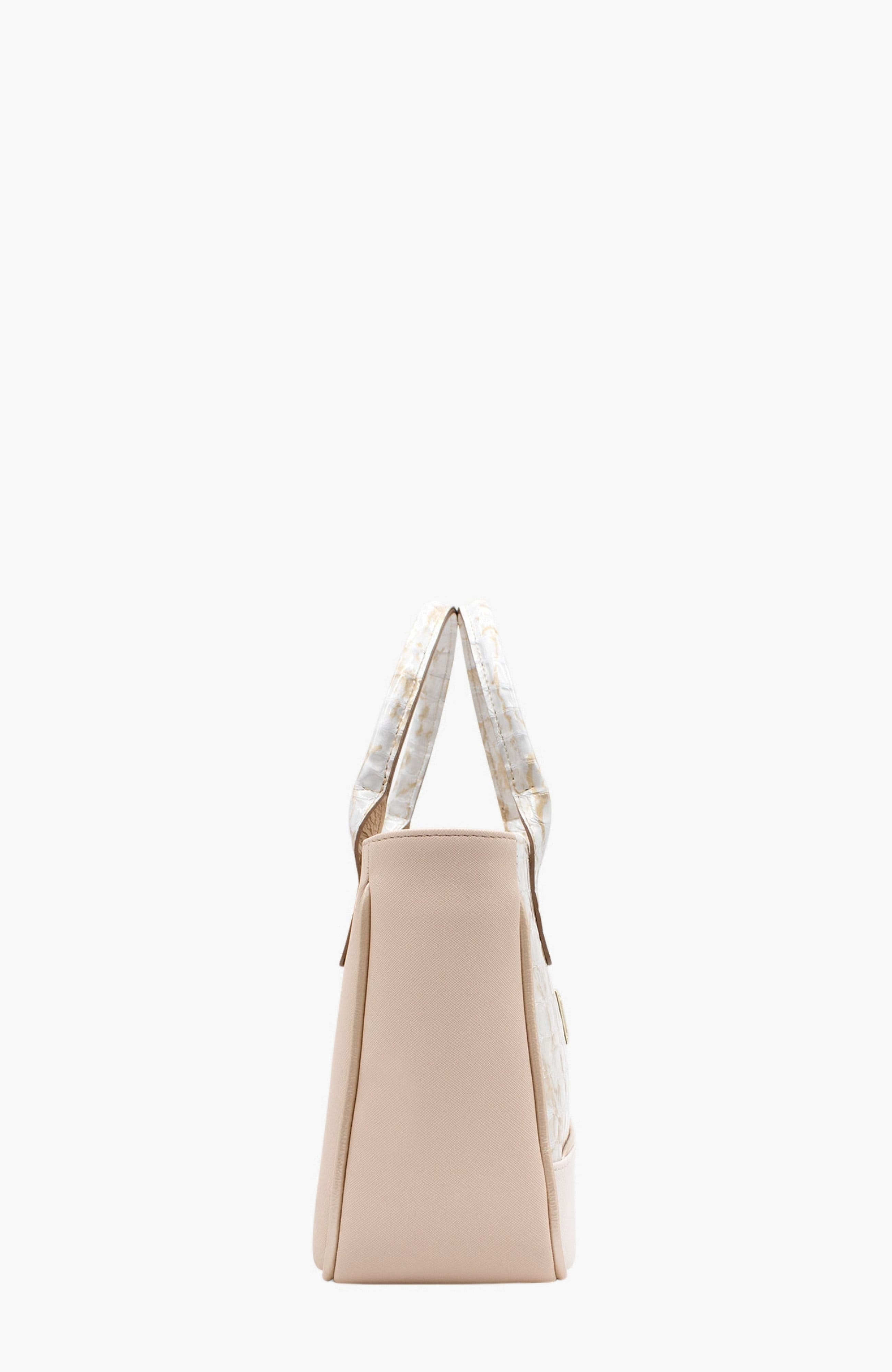 Mystic 507 Handbag, Alternate, color, Beige / White