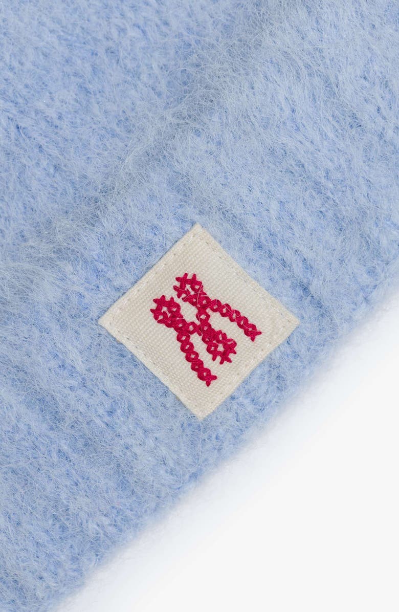 MOTHER The Beanie, Alternate, color, Light Blue Fuzz Off