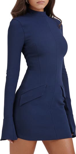 Mahalia Long Sleeve Cocktail Minidress