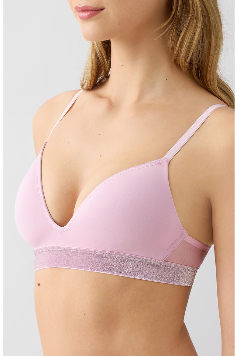 Room Service Wire Free Bra, Alternate, color, PINK NECTAR