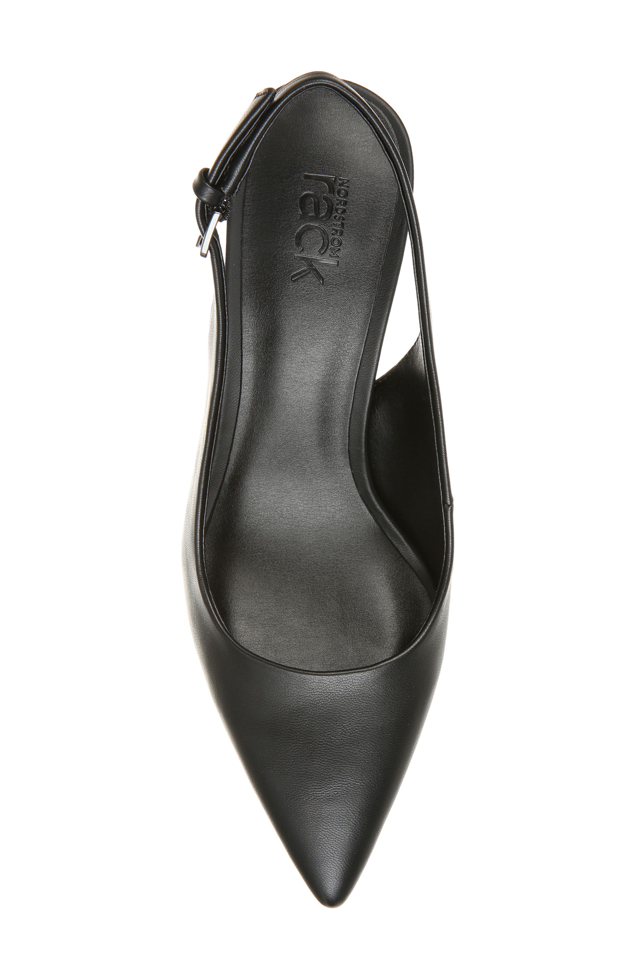 NORDSTROM RACK Priscilla Slingback Pump, Alternate, color, Black