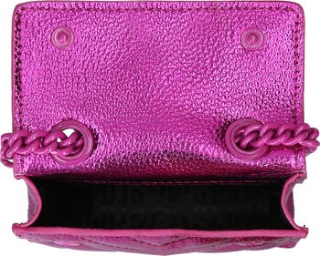 Micro Kensington Faux Leather Crossbody Bag