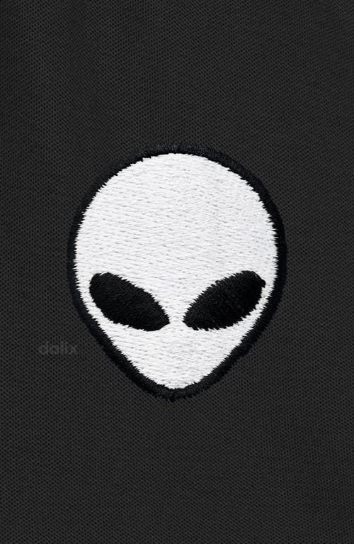 Dalix Mens Lil Alien Midweight Gym Short In Black
