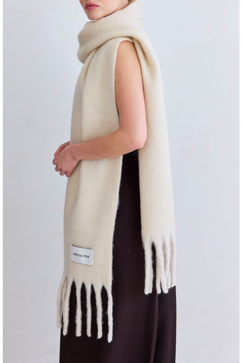 The Reykjavik Scarf, Main, color, PEBBLE BEIGE