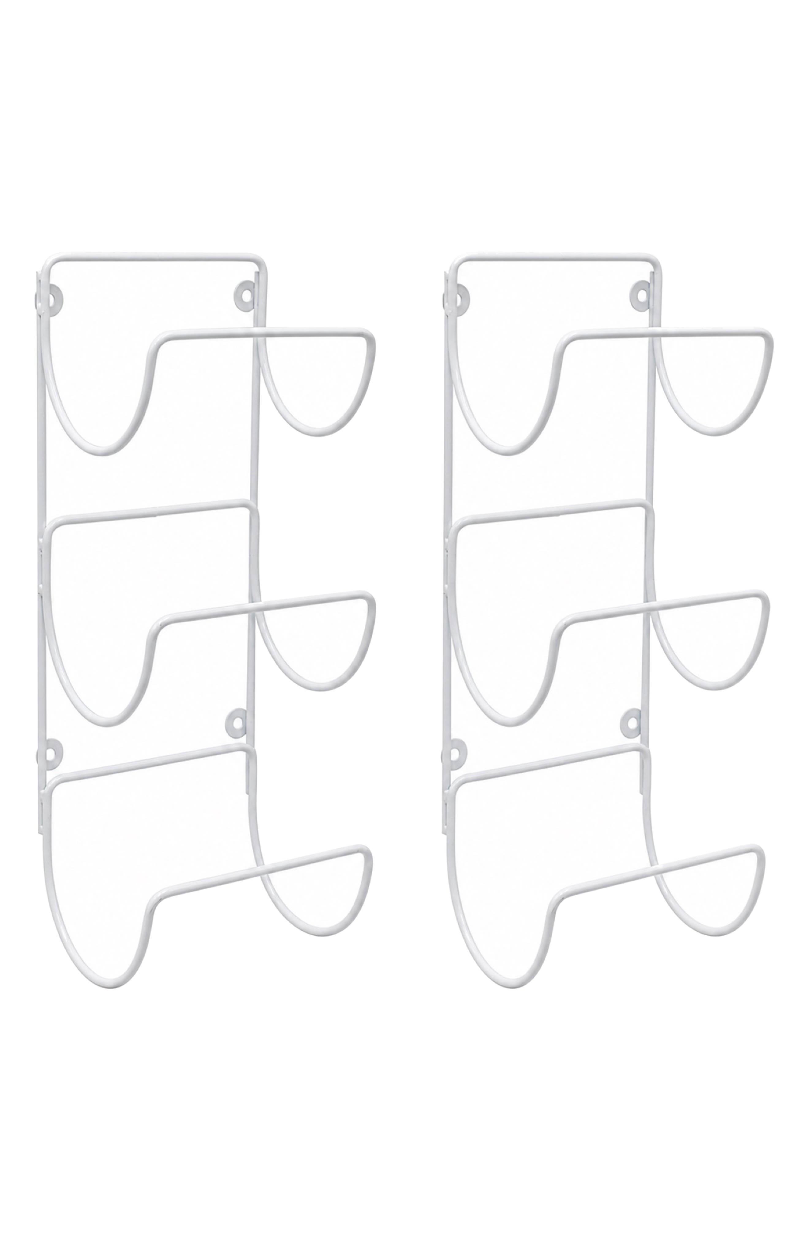 Set of 2 Wall Mount Towel Racks