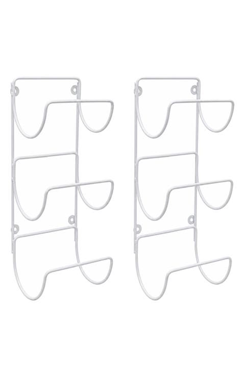Set of 2 Wall Mount Towel Racks