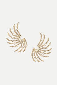 Daniela Millan Jewelry Erizo Pearl Earrings