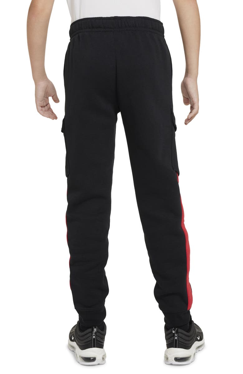 Nike Kids' Air Side Stripe Cargo Joggers, Alternate, color,