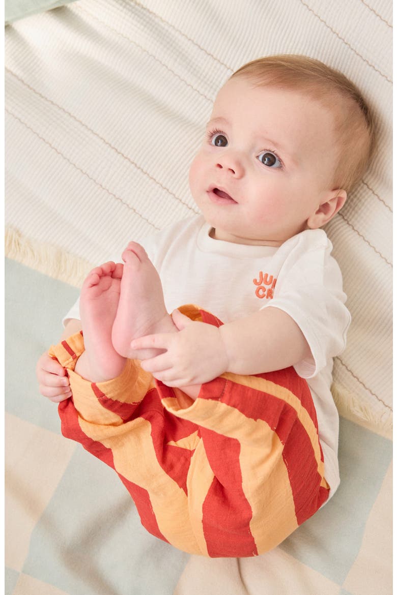 Safari Graphic T-Shirt & Pants Set, Alternate, color, ORANGE