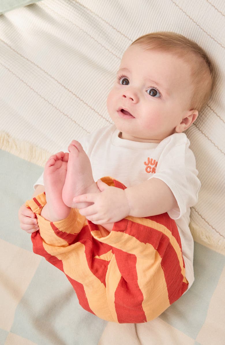 NEXT Safari Graphic T-Shirt & Pants Set, Alternate, color, Orange