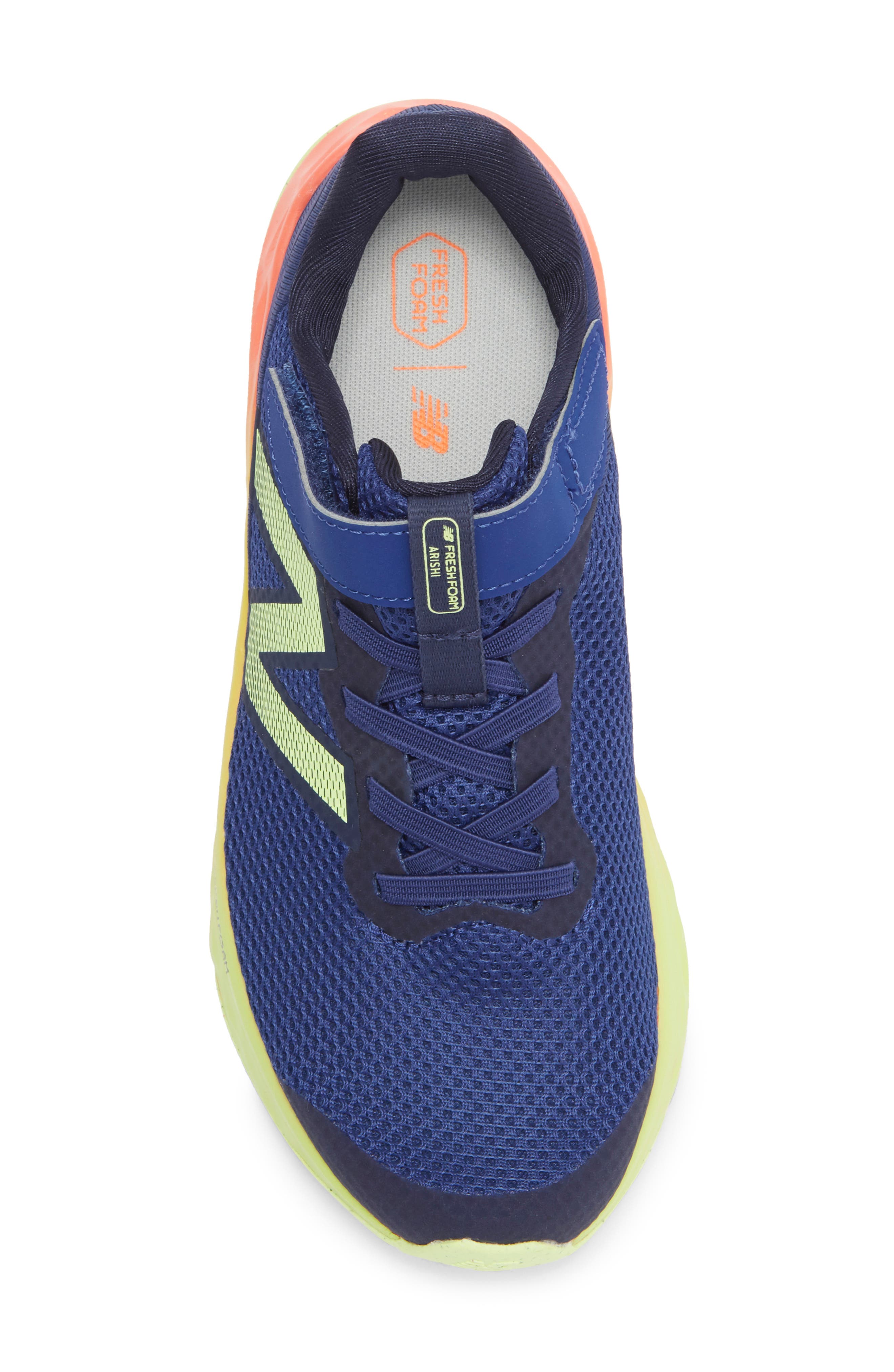 Kids' Arishi Sneaker, Alternate, color, BLUE OYSTER/ AFTER GLOW