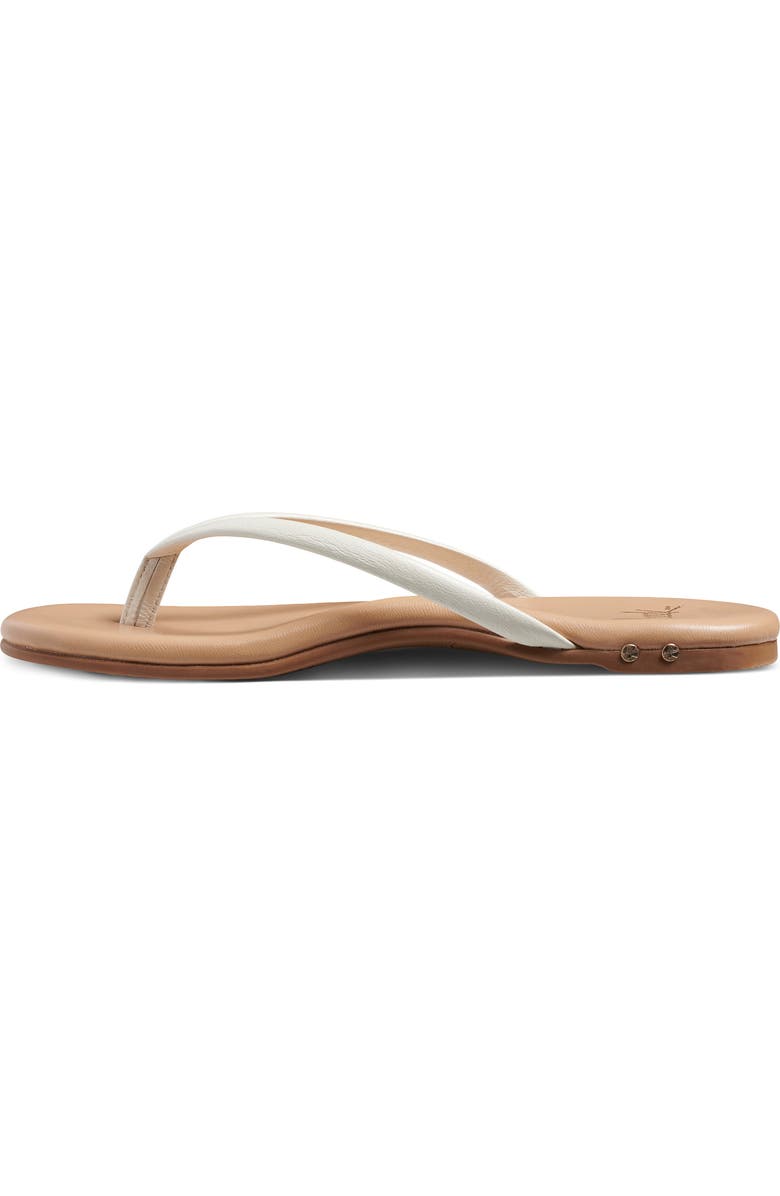 Beek Sunbeam Flip Flop, Alternate, color, Vanilla