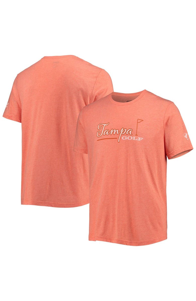 AHEAD Men's Ahead Orange Valspar Championship Tampa Golf Tri-Blend T-Shirt, Alternate, color, Orange
