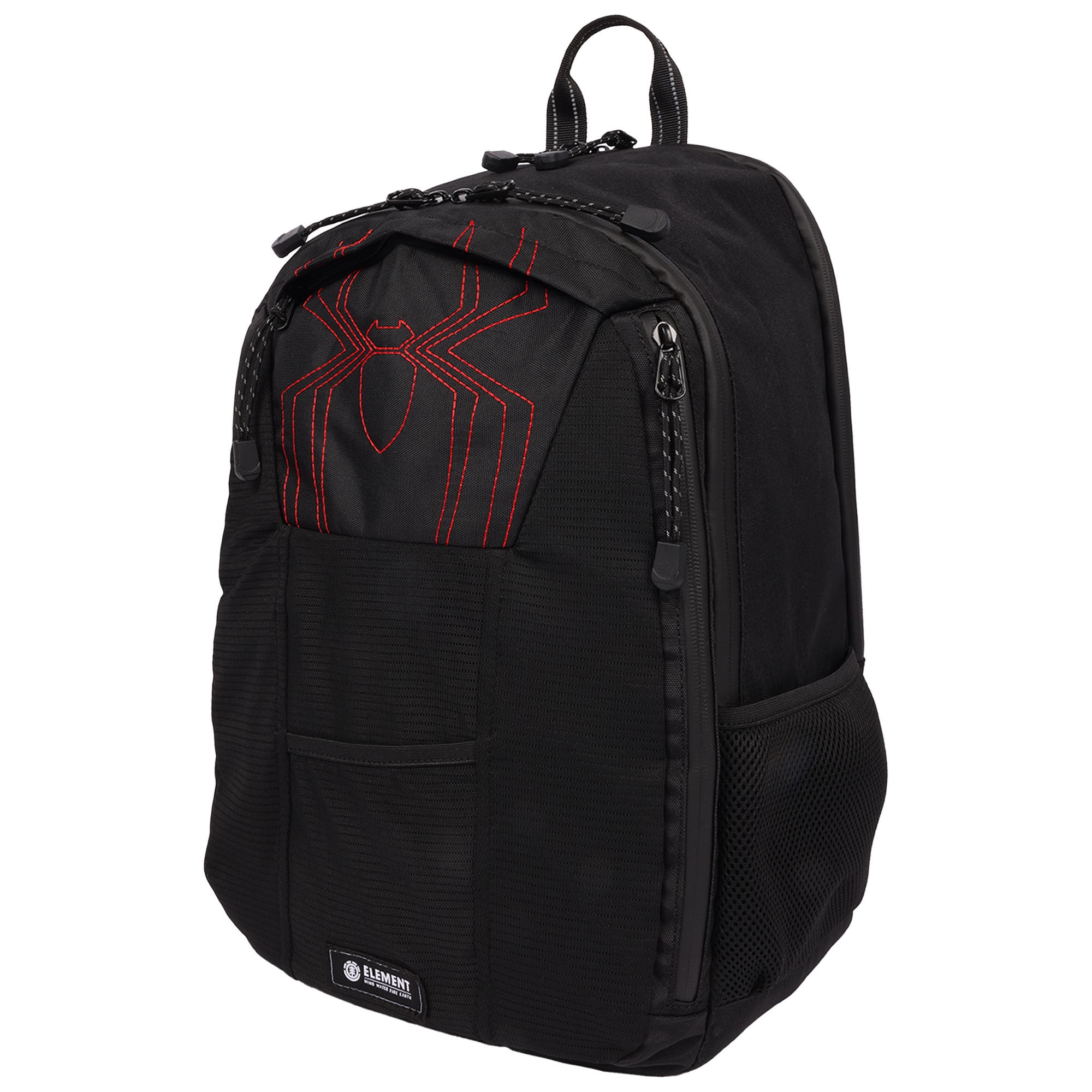 Spider-Man Contrast Stitch Spider Backpack, Alternate, color, BLACK