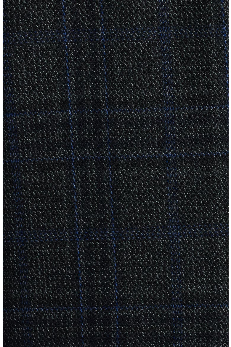 Villa Plaid Knit Wool Blend Sport Coat, Alternate, color, GREY VILLA PLAID