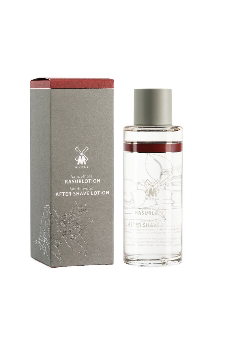 MÜHLE Sandalwood Aftershave Lotion, Main, color, White