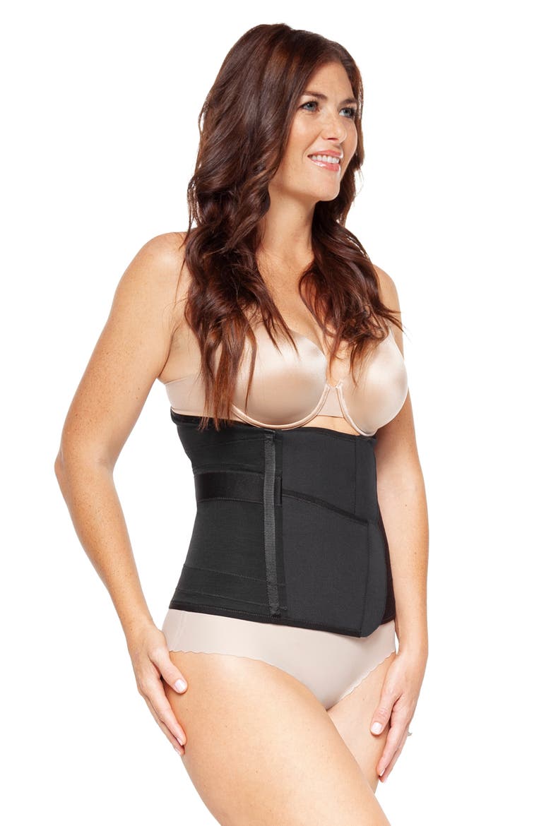 Luxe Belly Wrap, Alternate, color, BLACK
