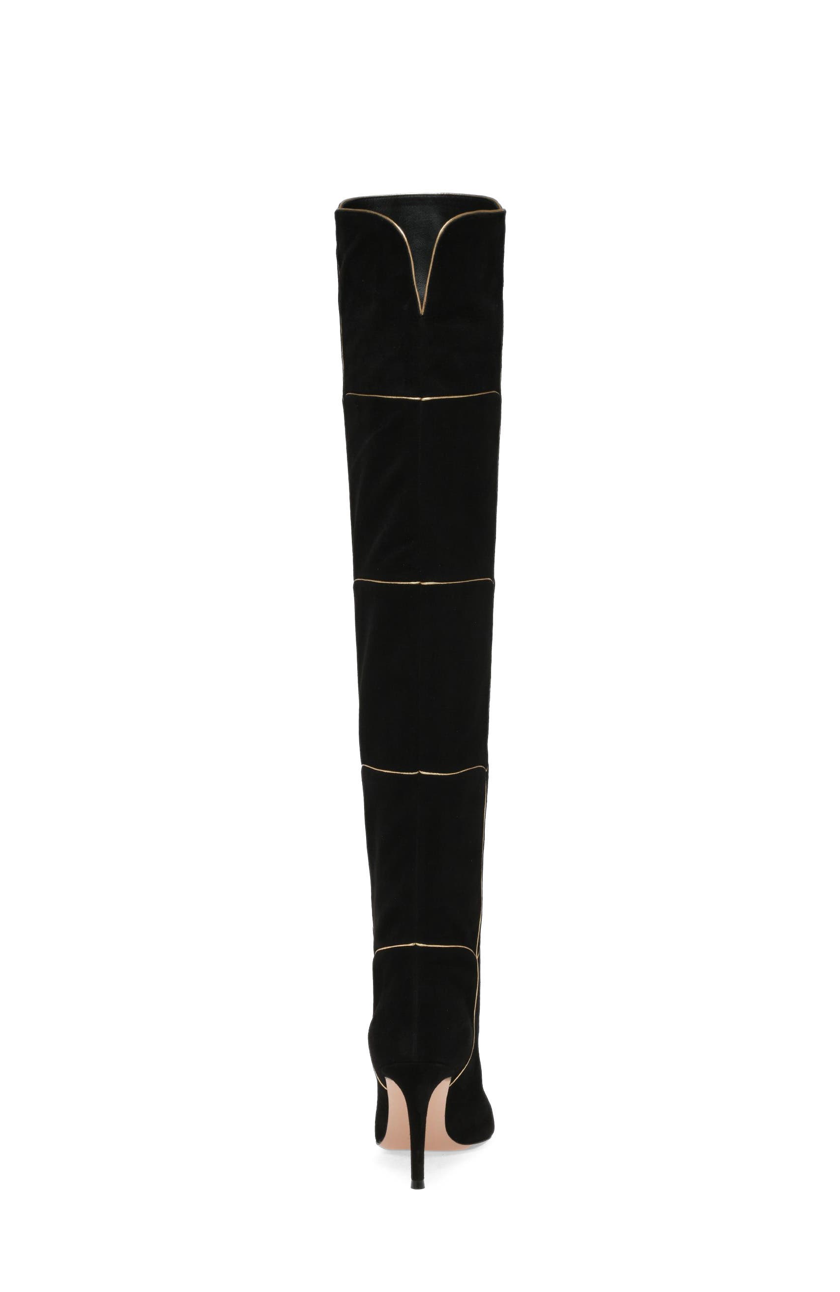 Clarice Boots, Alternate, color, Black  Calf