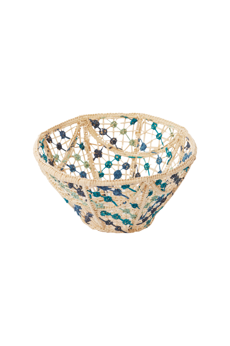 Blues Knot Bowl, Main, color, Blue