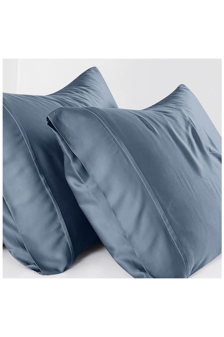 2-Piece Pillow Set, Alternate, color, STEEL BLUE