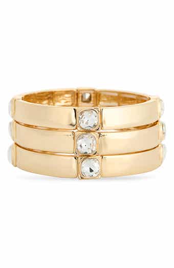 Tasha Set of 3 Crystal Stretch Bracelets