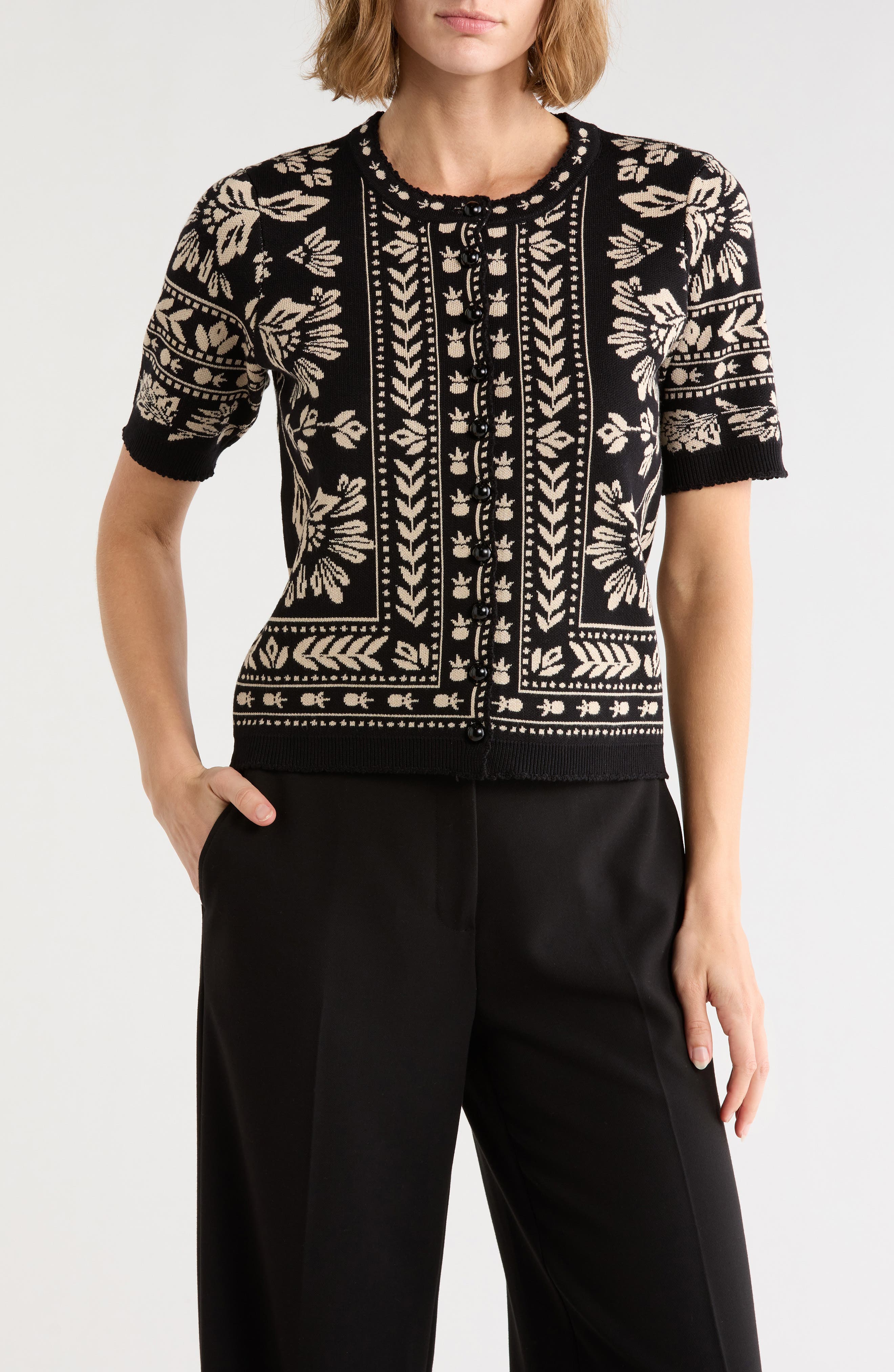 Short Sleeve Cardigan