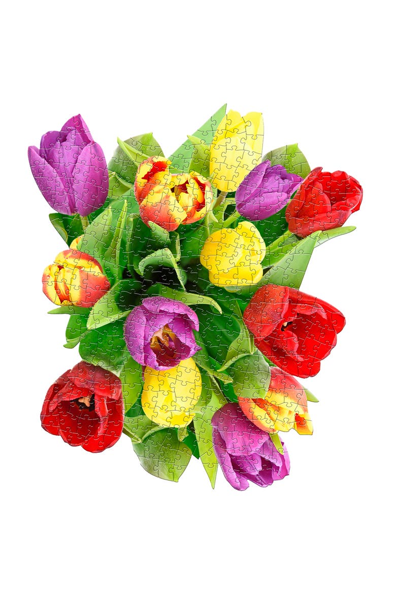 TULIP 350 Piece Jigsaw Puzzle, Alternate, color, Multicolored