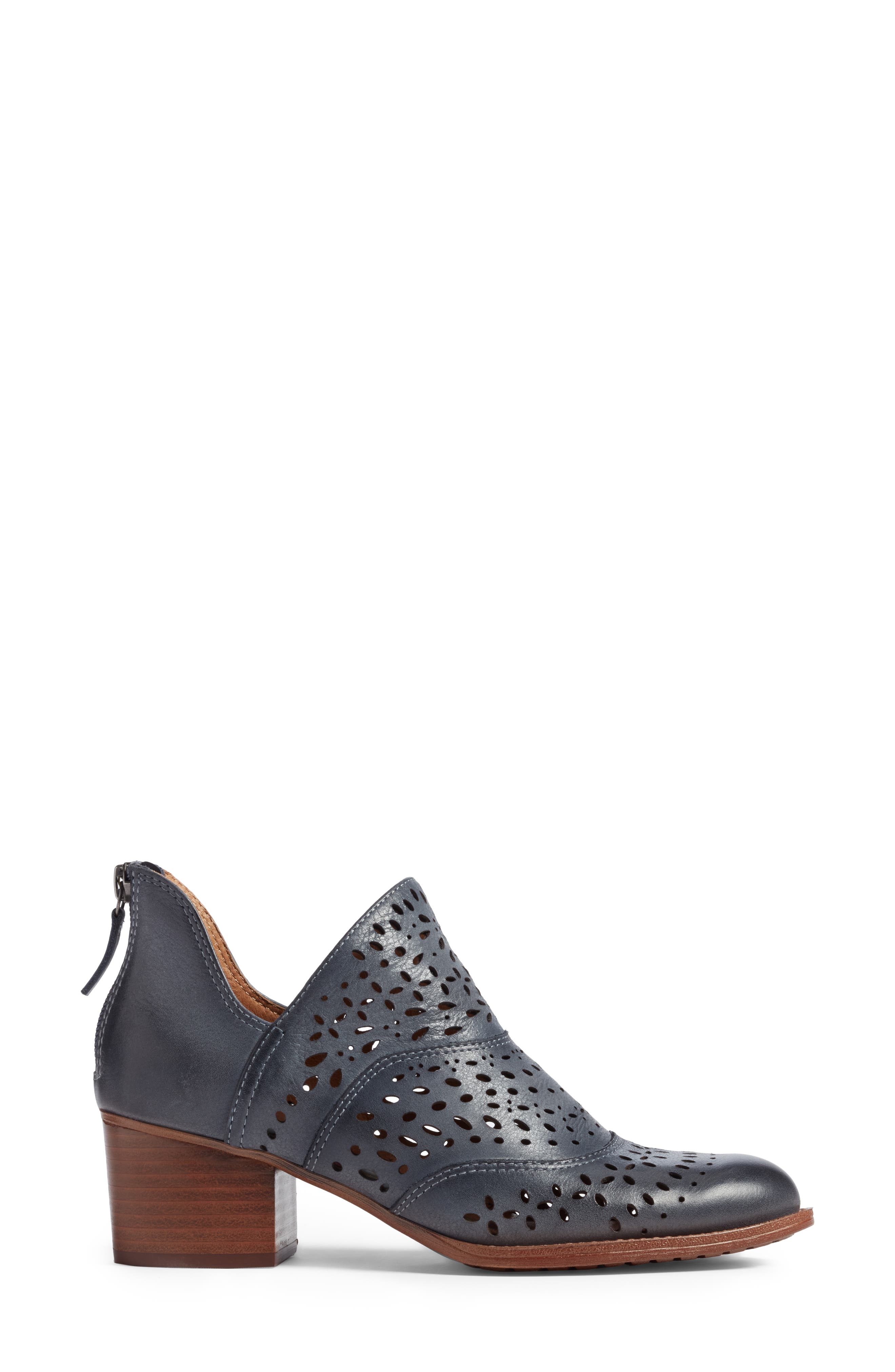 Wyoming Bootie, Alternate, color, DENIM BLUE LEATHER