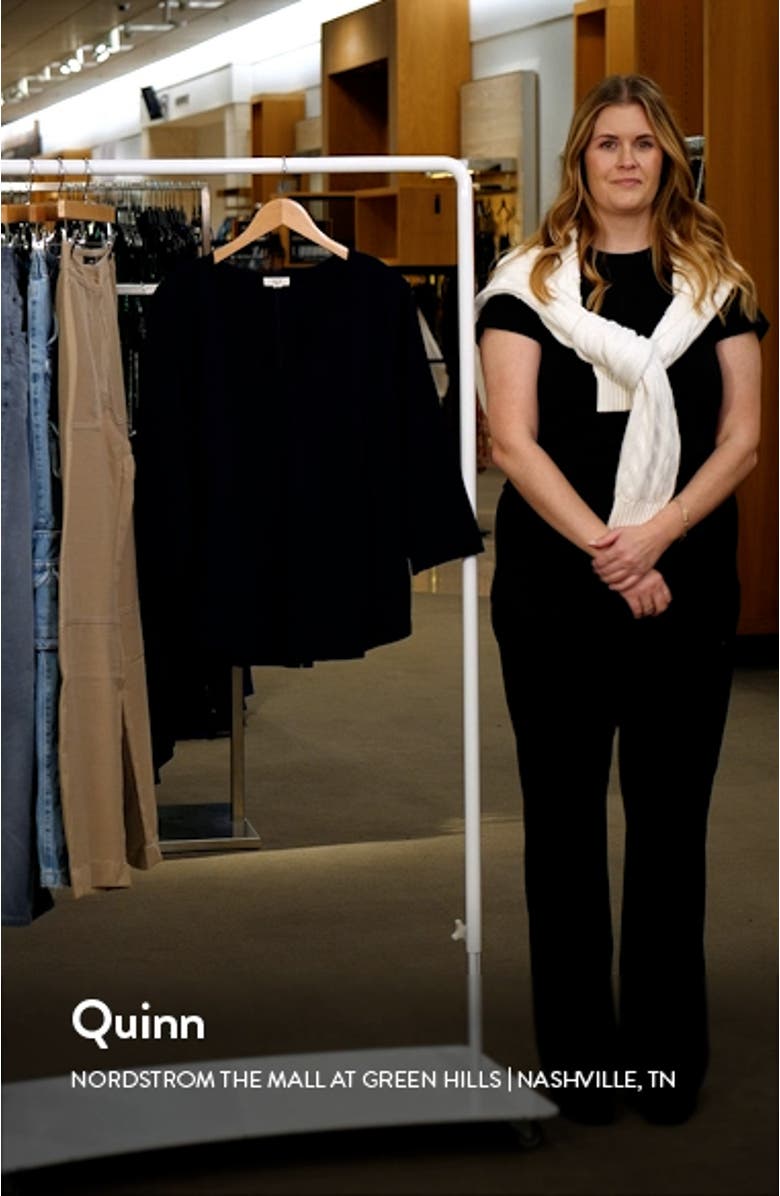 Rolled V-Neck T-Shirt, sales video thumbnail