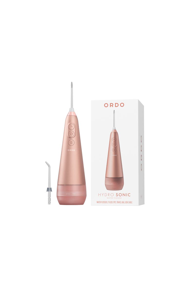Hydro Sonic Water Flosser, Main, color, Rose Gold