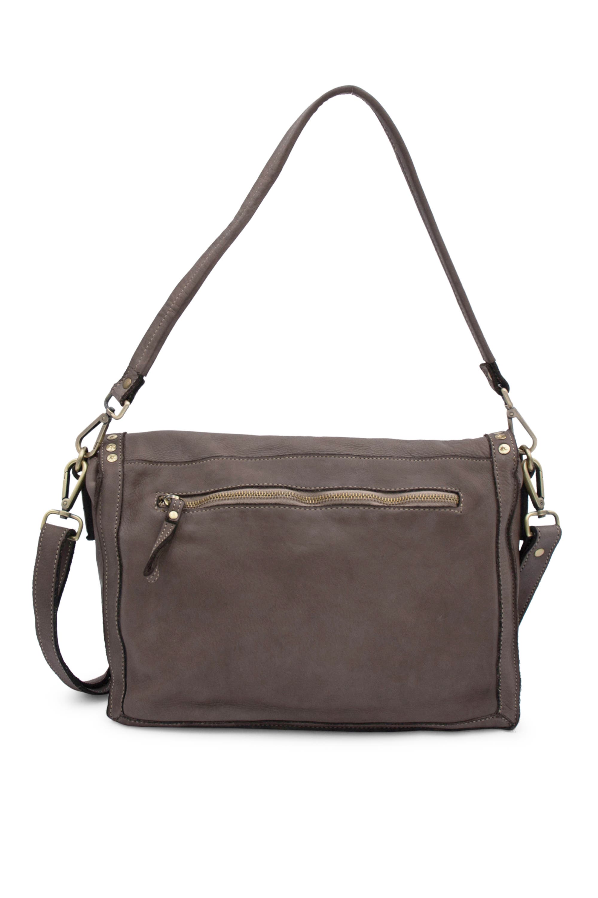 Emily Studded Shoulder Bag, Alternate, color, Mushroom