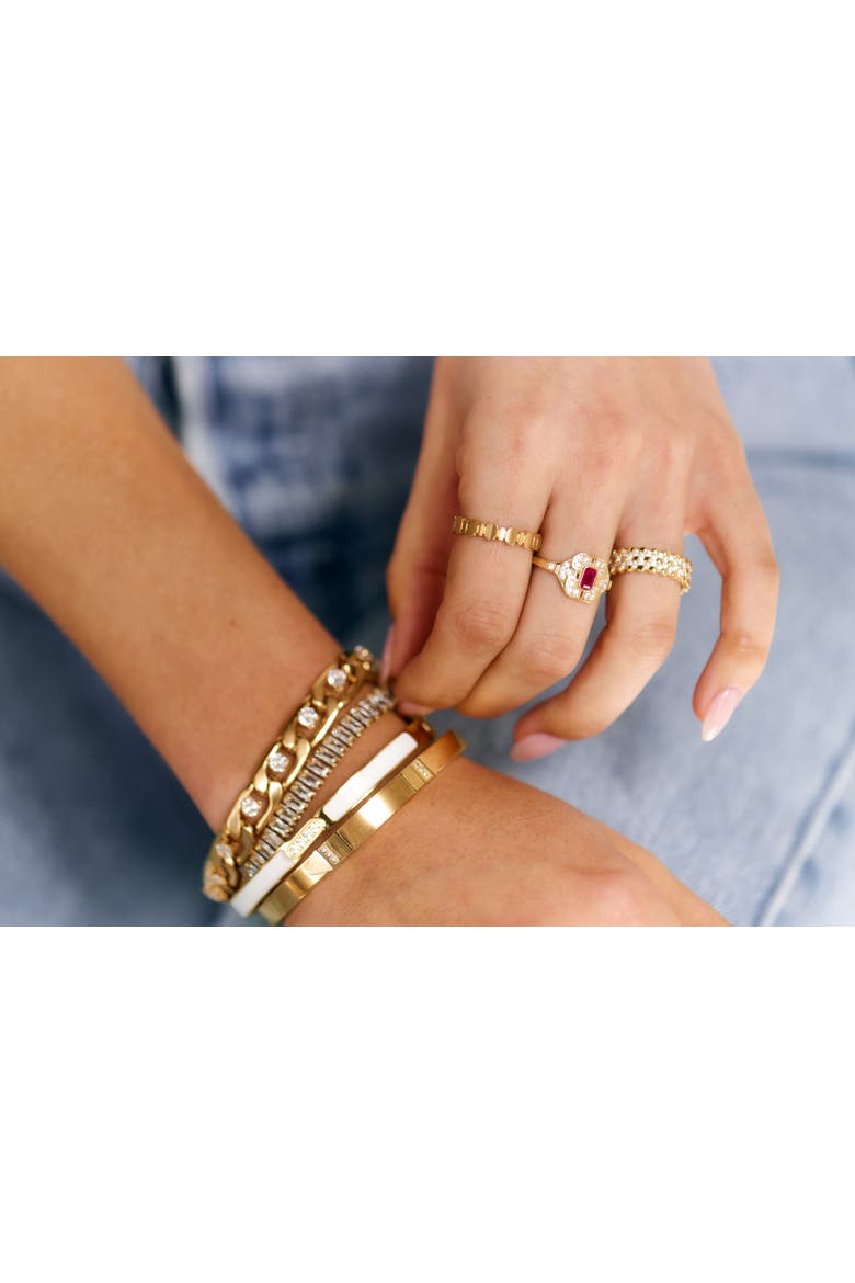 Royal Crest Ring, Alternate, color, Gold