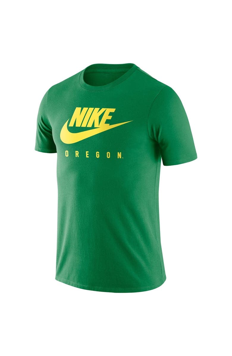 Nike Men's Nike Green Oregon Ducks Essential Futura T-Shirt, Alternate, color,