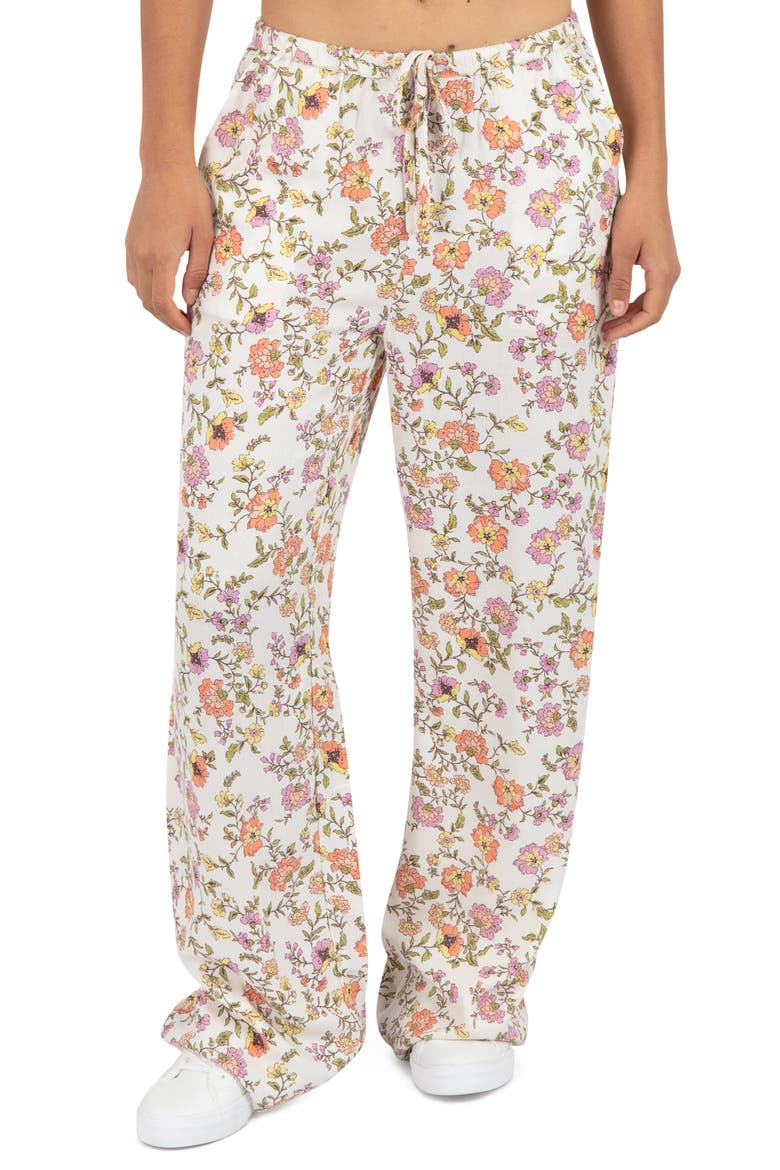 Breezy Crepe Beach Pants, Main, color, NATURAL