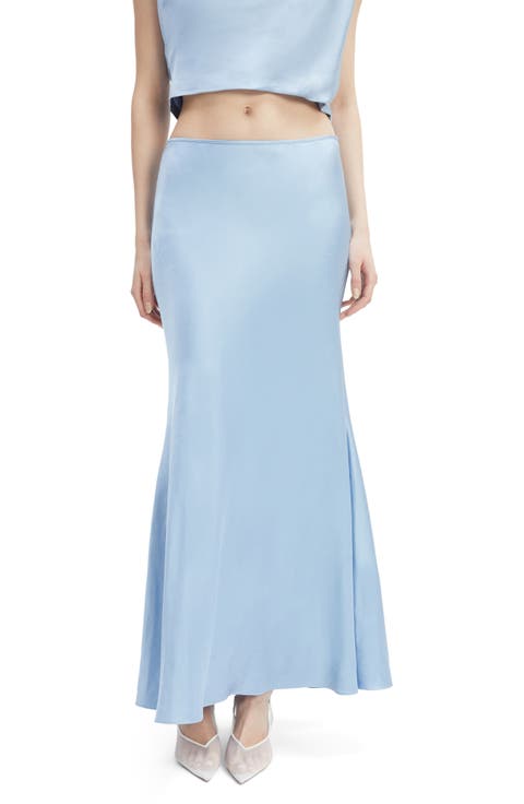 Monroe Satin Maxi Skirt