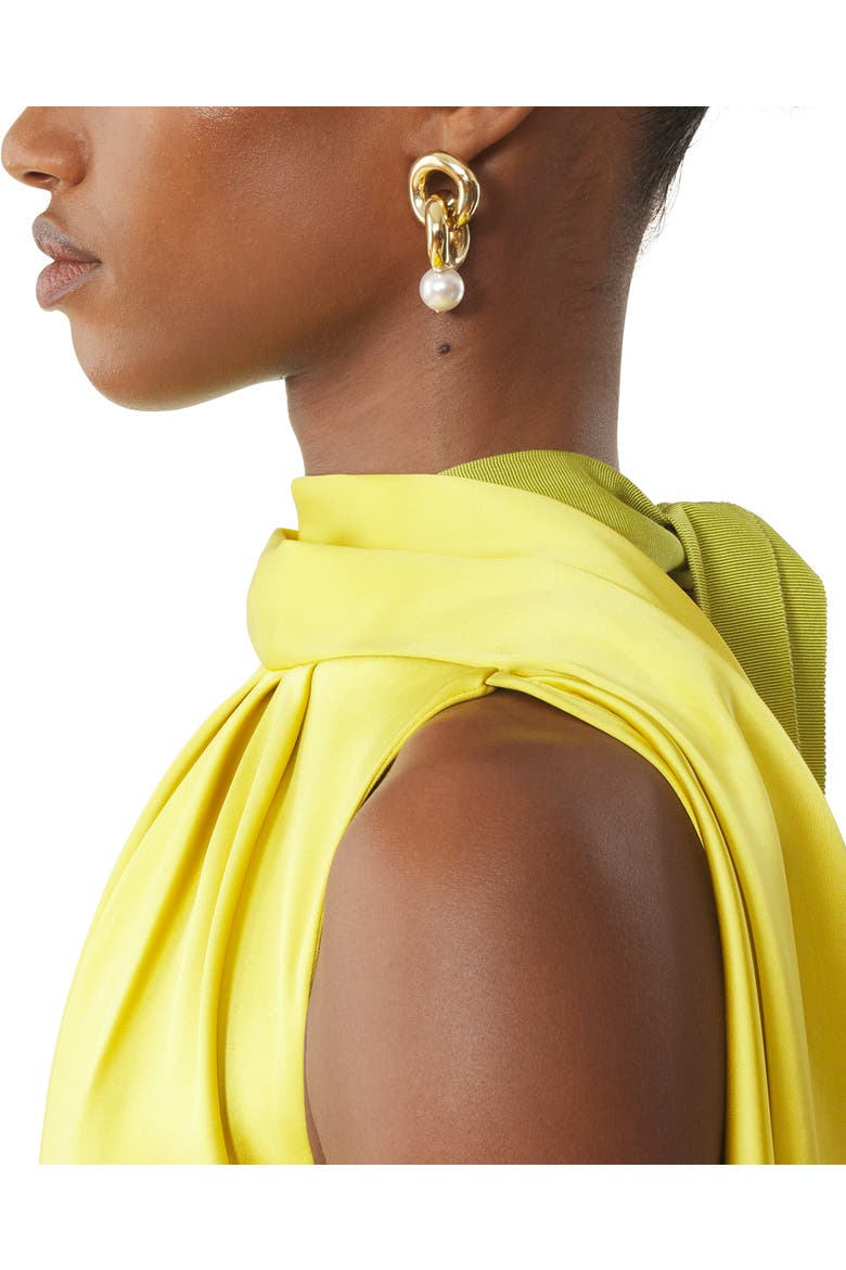 Les Perles By Lanvin Earrings, Alternate, color, Gold
