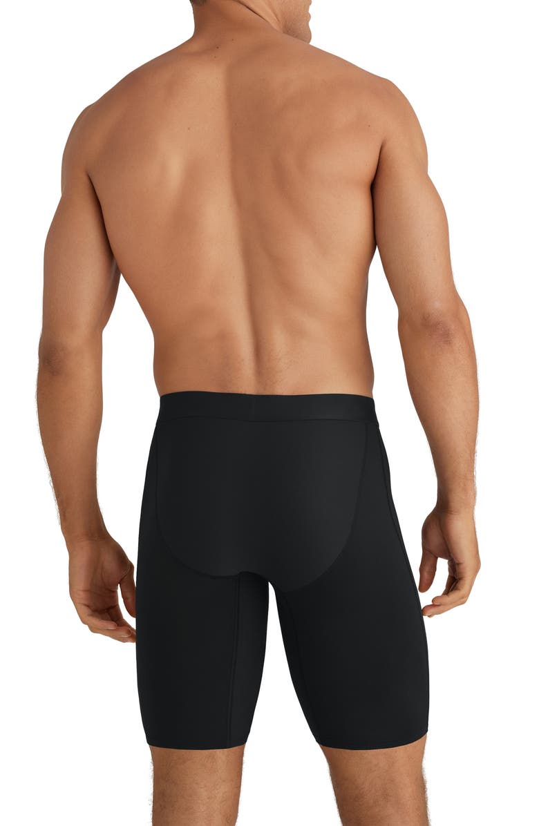 Tommy John 3-Pack 360 Sport 8-Inch Essentials Boxer Briefs, Alternate, color, Black