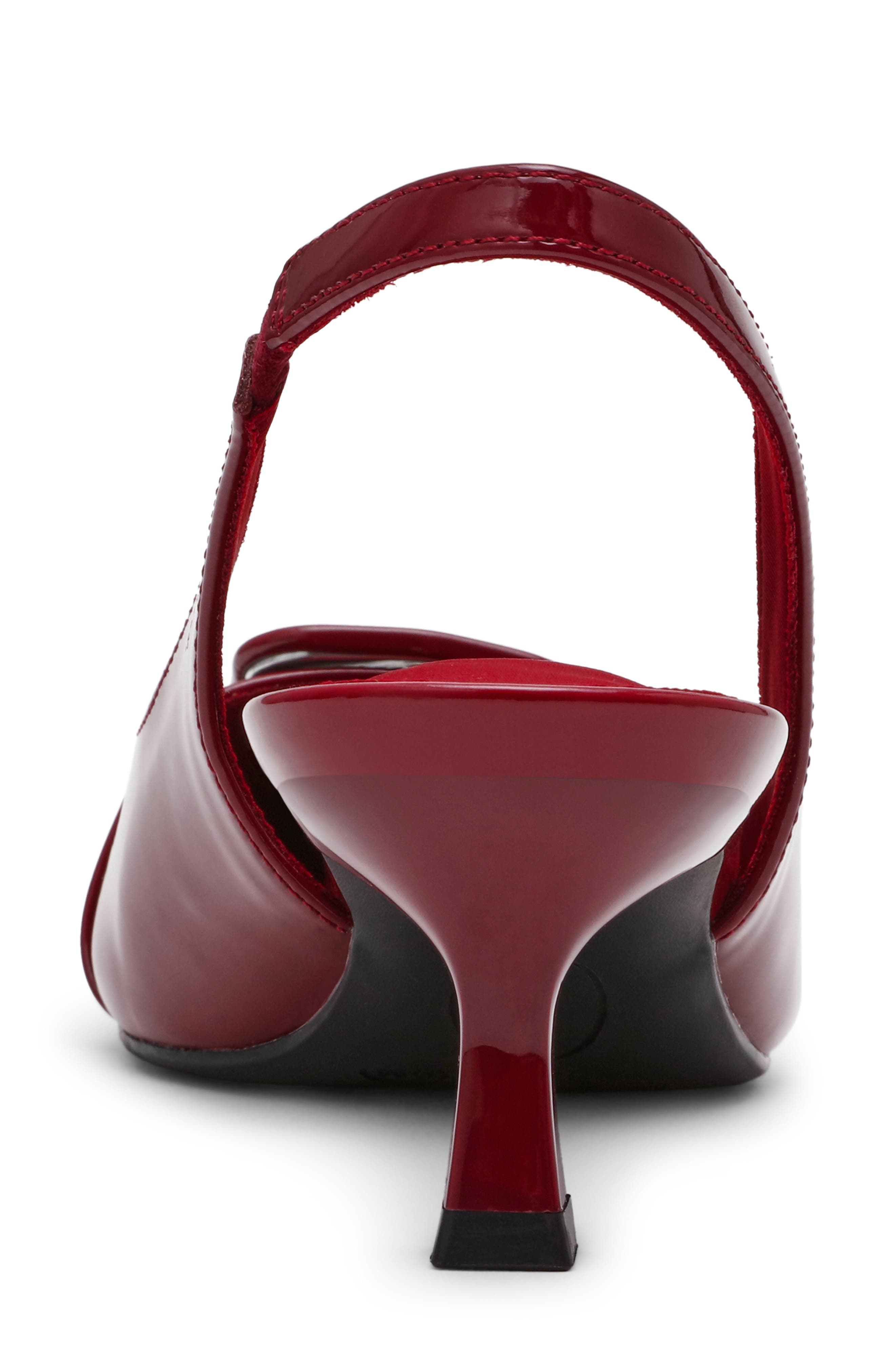 Ivona Slingback Pump, Alternate, color, BURGUNDY PATENT