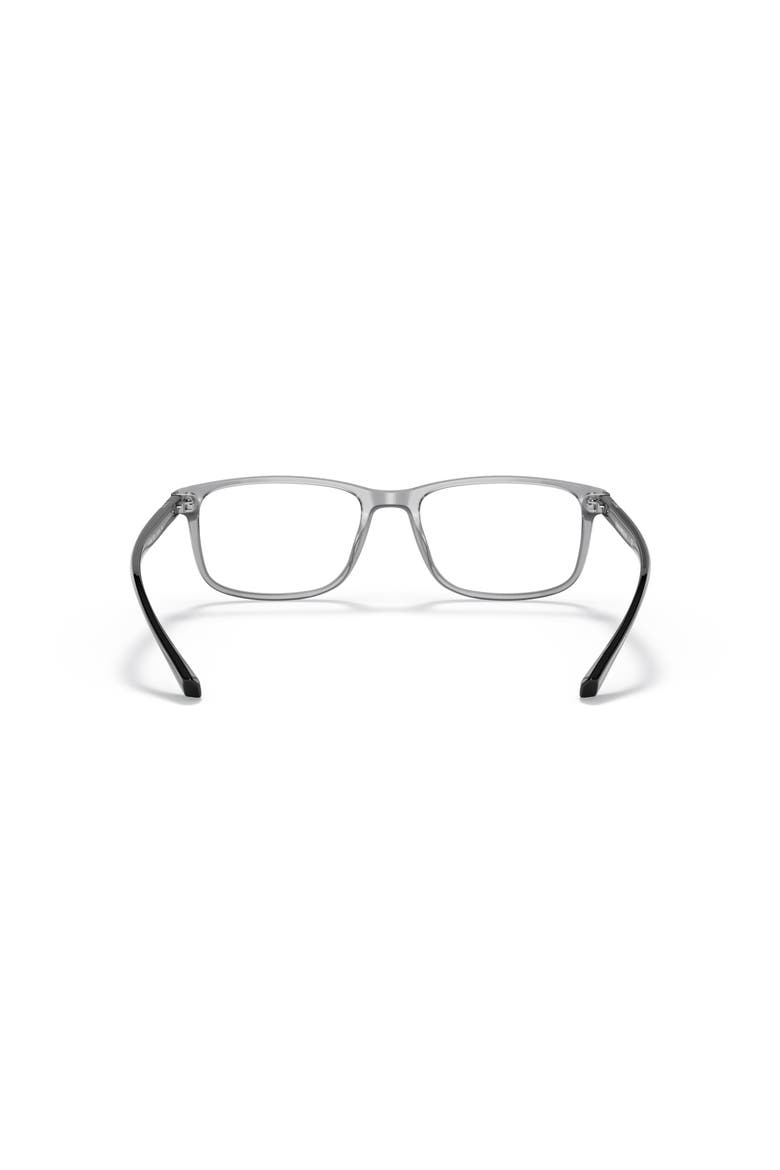 53mm Rectangle optical glasses, Alternate, color, Grey