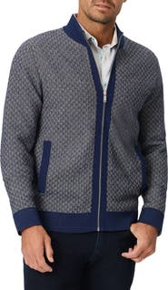 Robert Graham Loreto Full Zip Sweater