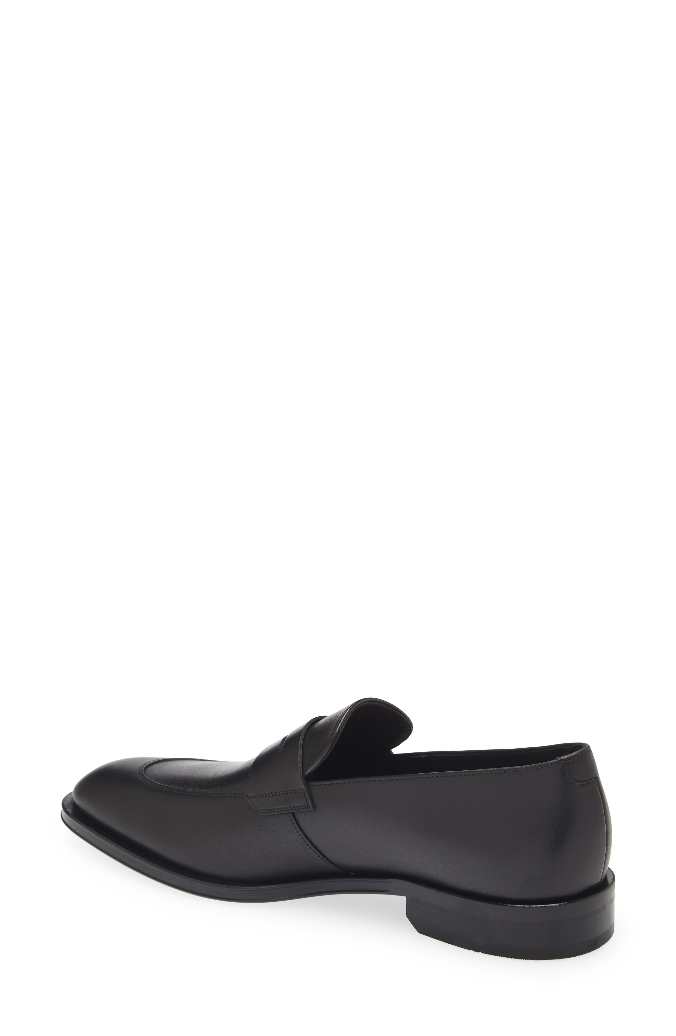 BOSS Derreck Penny Loafer, Alternate, color, Blk
