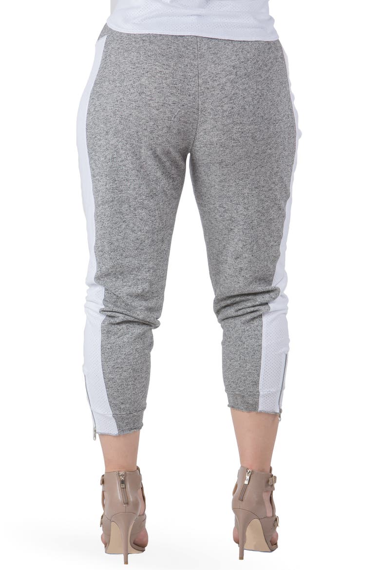 Sami Knit Crop Joggers, Alternate, color, GREY