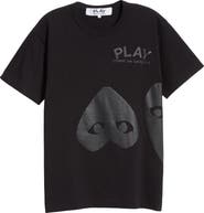 Comme des Garçons PLAY Double Heart Graphic Tee