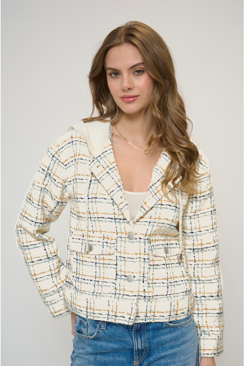 Franki Hooded Jacket, Main, color, CAMEL