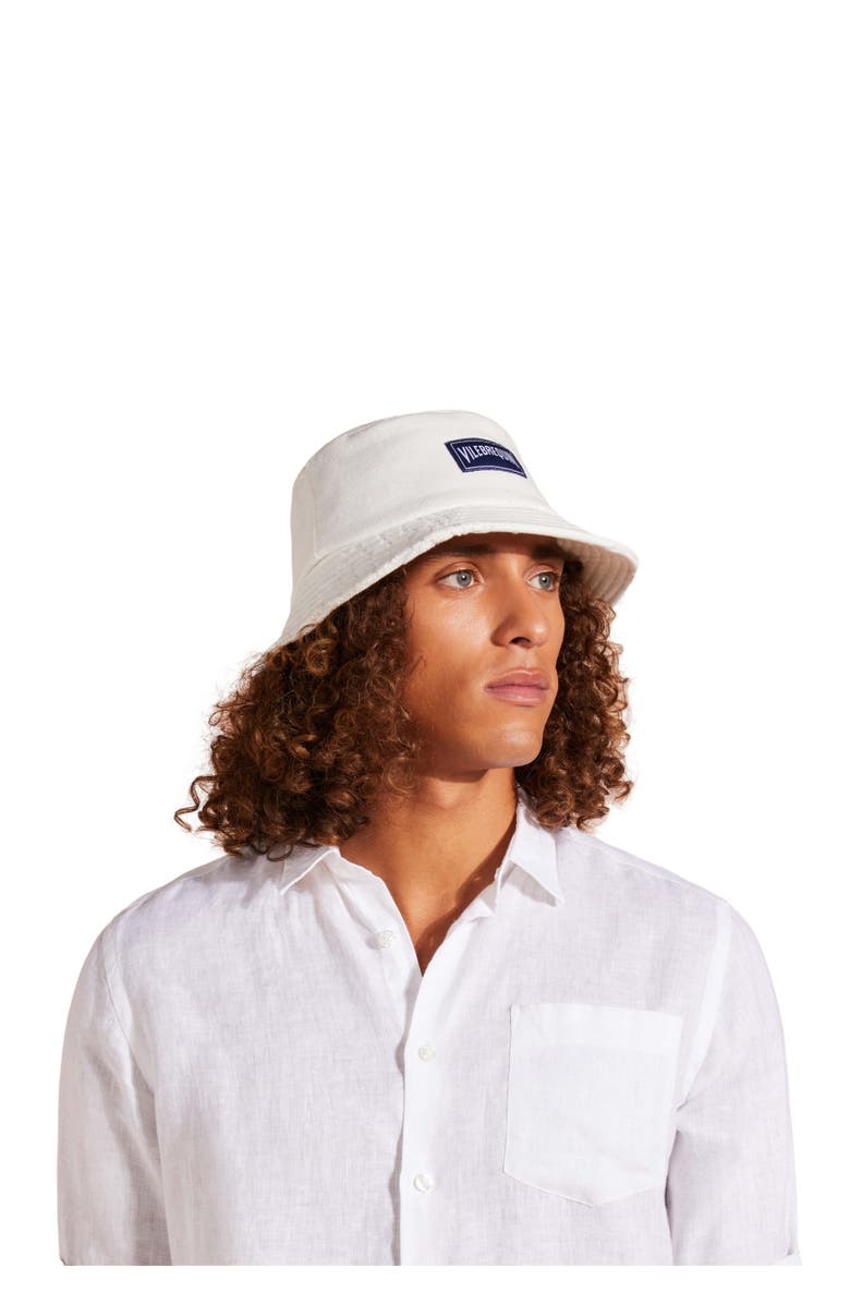 Vilebrequin Unisex Organic Cotton Terry Turtle Jacquard Hat, Main, color, 