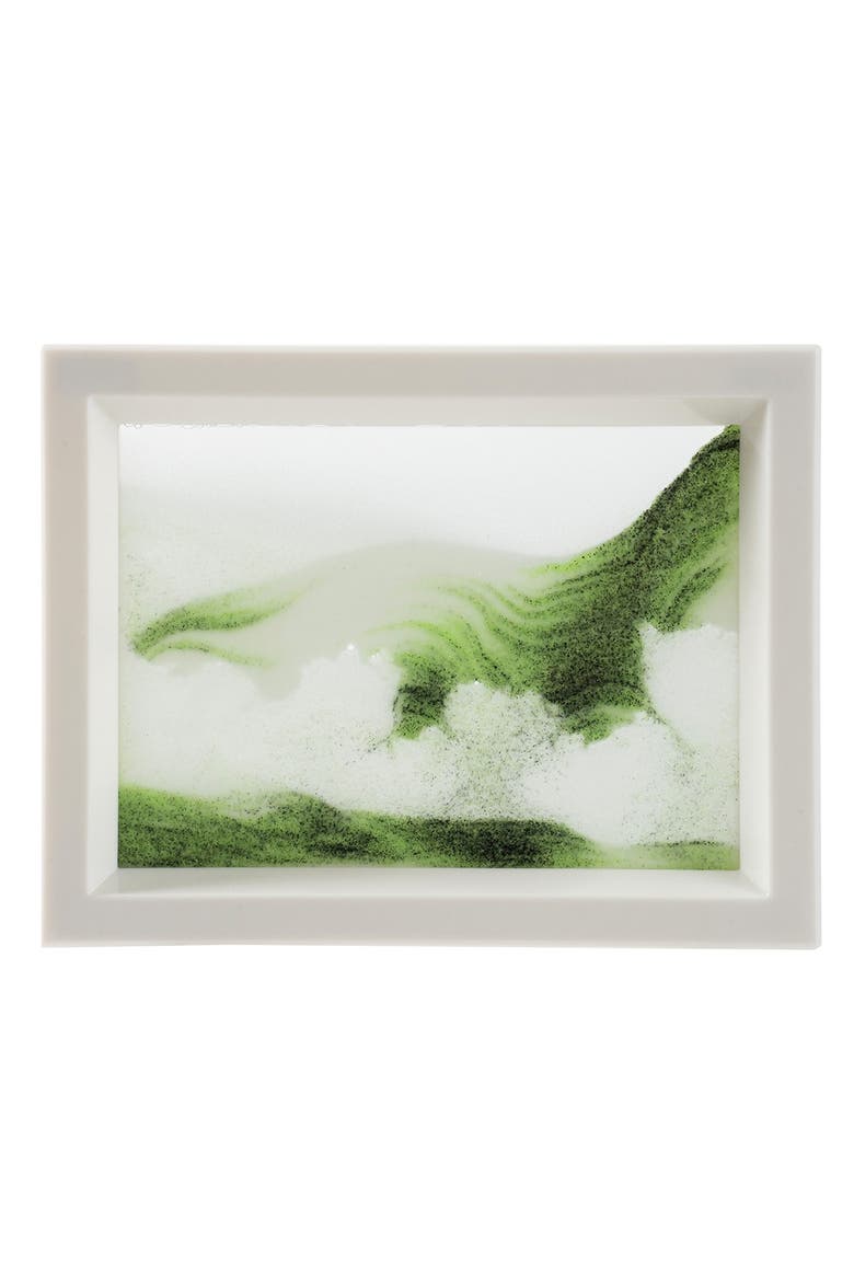 Moving Green Sand Table Art, Main, color, GREEN