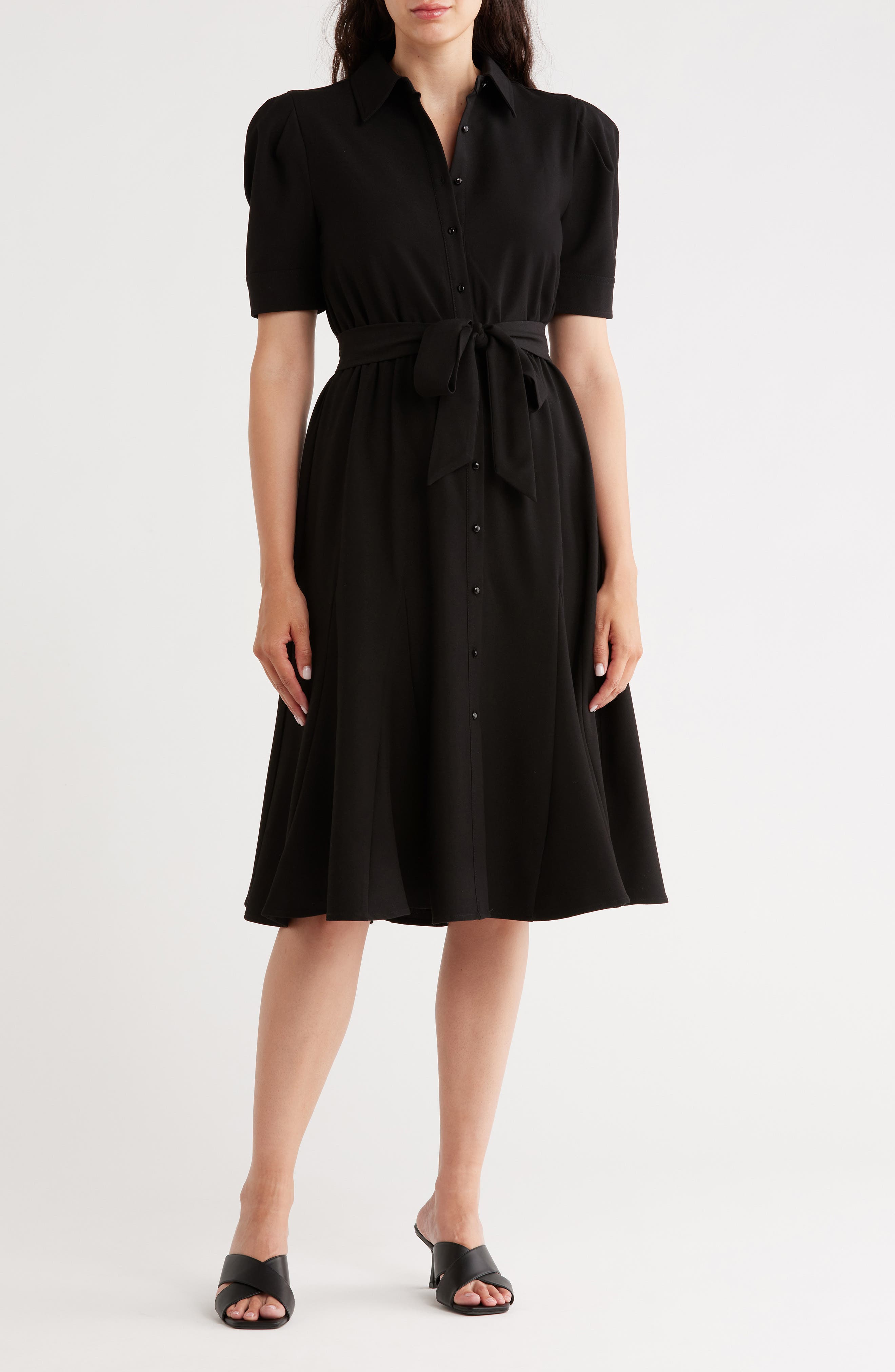Nanette Lepore Belted Shirtdress
